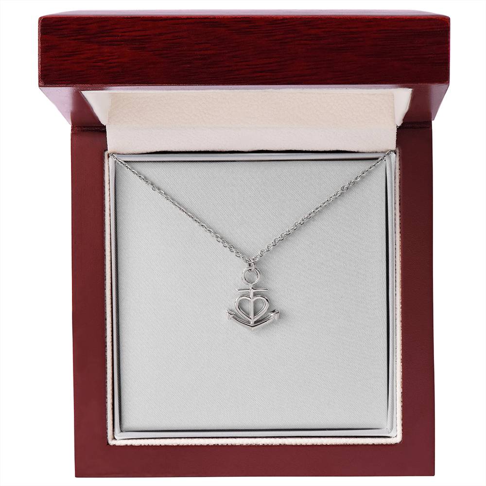 Unbreakable Bond Anchor Pendant