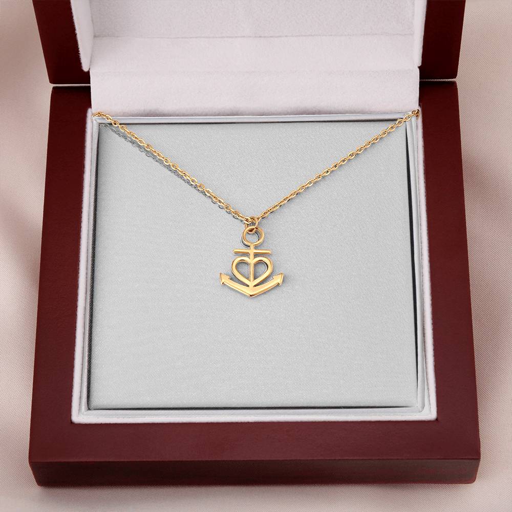 Unbreakable Bond Anchor Pendant