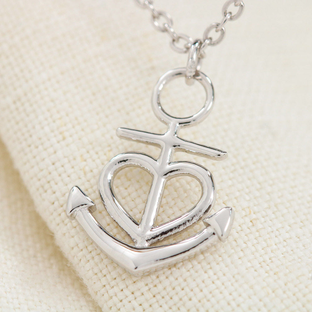 Unbreakable Bond Anchor Pendant