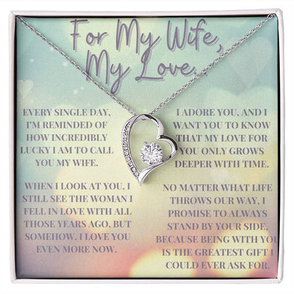 She's The Greatest Gift - Forever Love Necklace