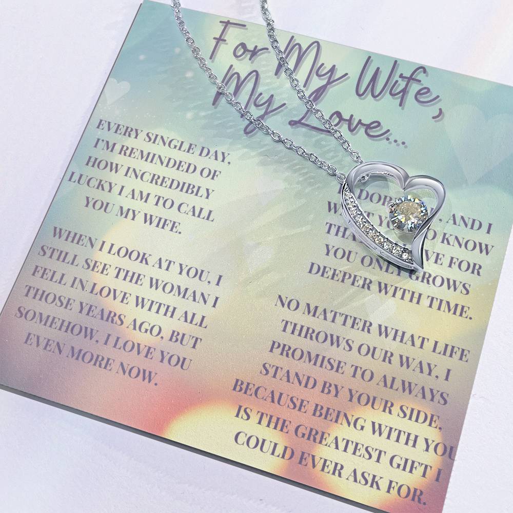 She's The Greatest Gift - Forever Love Necklace