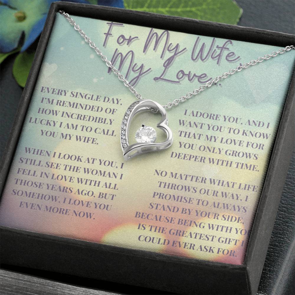 She's The Greatest Gift - Forever Love Necklace