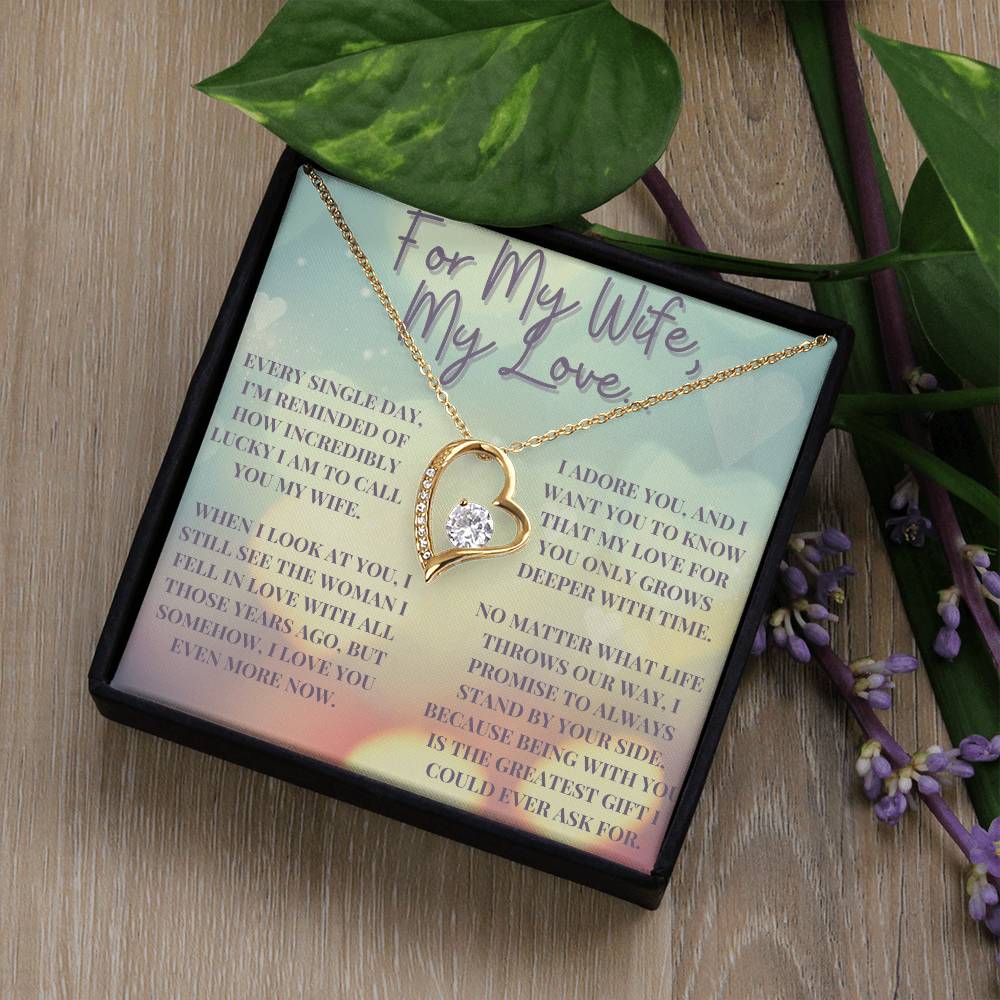 She's The Greatest Gift - Forever Love Necklace